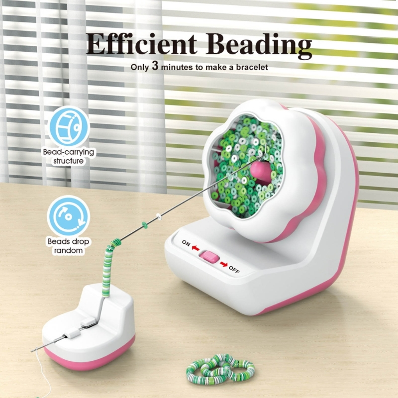 Jewelry Making Machine - 自動ブレスレットビーディングマシン,電気ビーズ,エッセンシャルオイル,ジュエリー作り,ポータブルインパール