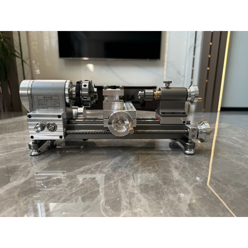 Jewelry Making Machine - ミニ旋盤ビーズマシンマイクロウォッチ旋盤金属加工ジュエリー作成ツールDIYクラフト用コンパクト旋盤
