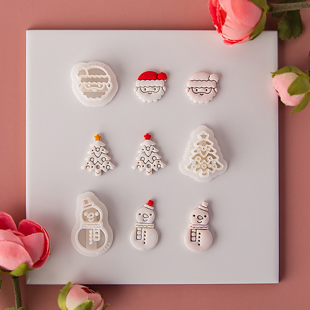 クリスマスシリーズ ポリマークレイカッター 鹿 雪の結晶 サ - Jewelry Making In Clay のレビューと価格