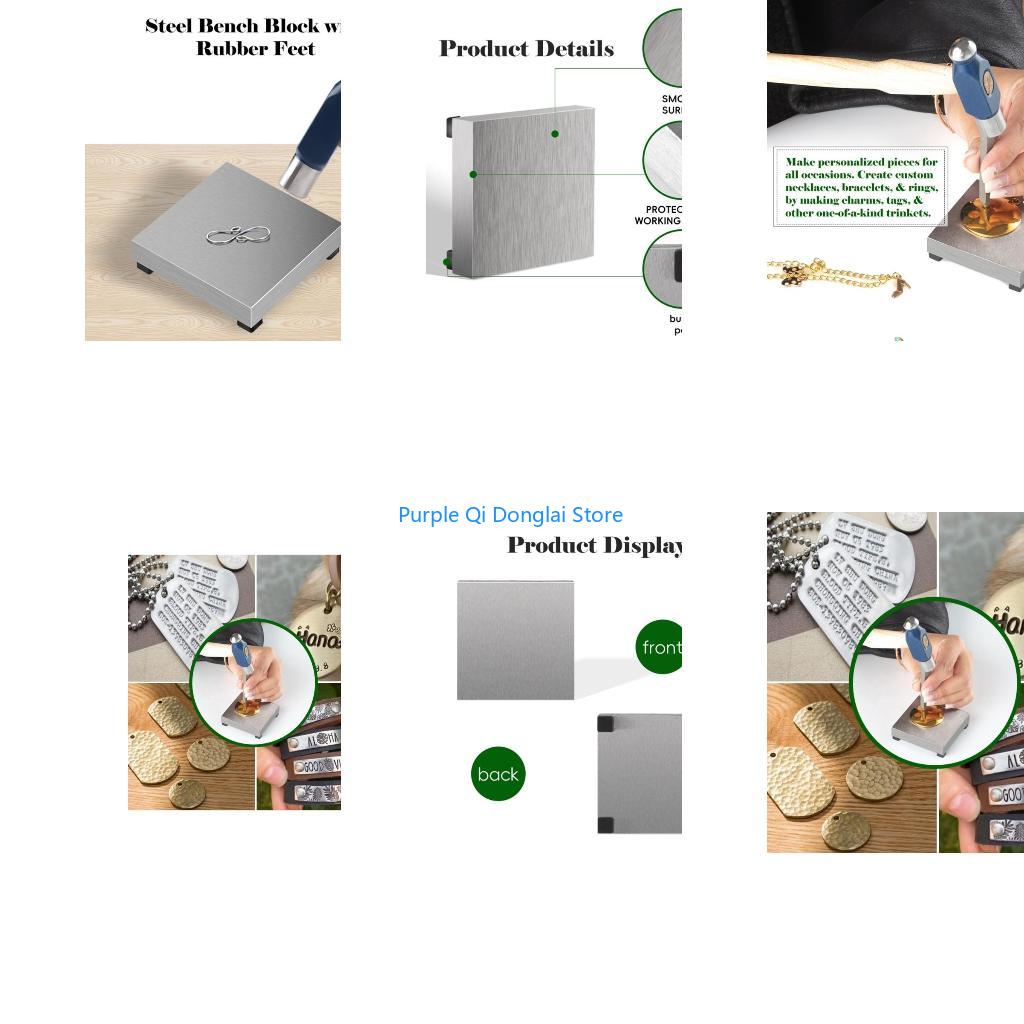 L21E 金属スタンピングブロックアンビルゴム足ジュエリー作 - Jewelry Making Anvil のレビューと価格