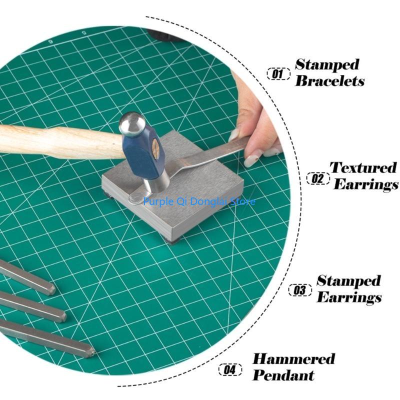 L21E 金属スタンピングブロックアンビルゴム足ジュエリー作 - Jewelry Making Anvil のレビューと価格