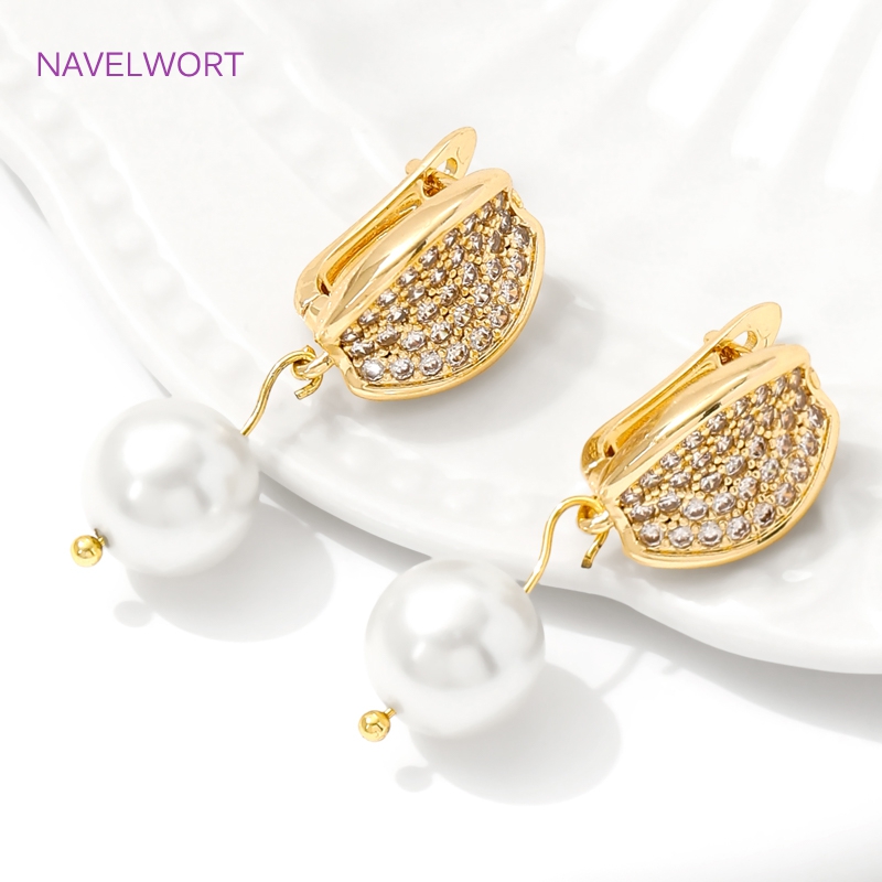 18K ゴールドメッキ真鍮イヤーワイヤーファスナー、象嵌ジル - Jewelry Making Set のレビューと価格
