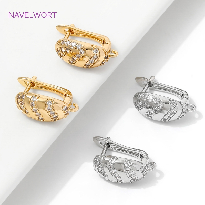18K ゴールドメッキ真鍮イヤーワイヤーファスナー、象嵌ジル - Jewelry Making Set のレビューと価格