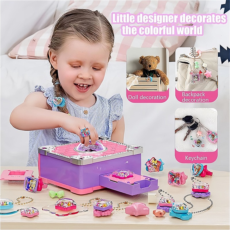 3Dステッカーメーカーキット DIYジュエリー製作マシン ア - Jewelry Making Machine のレビューと価格