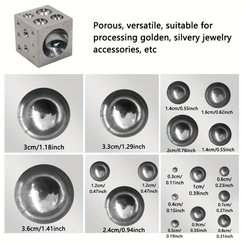 高炭素鋼製スクエアパンチモールド、ジュエリー製作、精密リング - Jewelry Making Process のレビューと価格