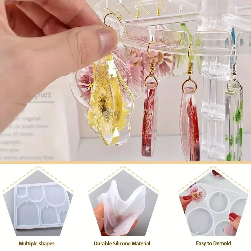 ジュエリーイヤリングドロップグルーDIYモールド、エポキシ樹 - Jewelry Making Process のレビューと価格