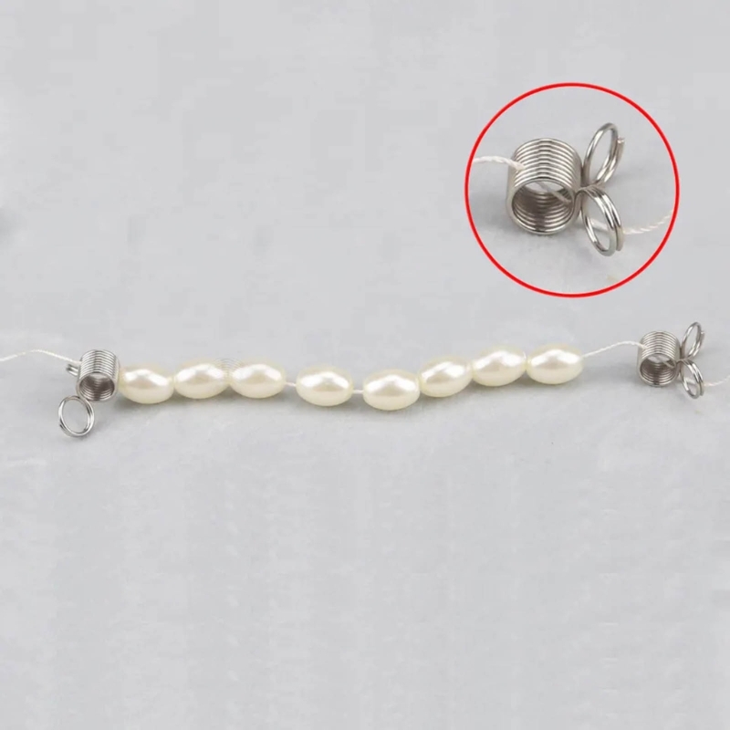 10 個ビーズストッパーミニスプリングクランプクリエイティブ - Jewelry Making Process のレビューと価格