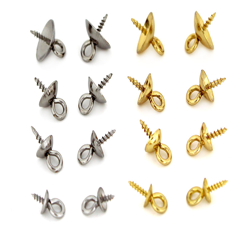 20個入り ステンレス製クラスプ フック スクリューアイピン - Jewelry Making Hobby のレビューと価格