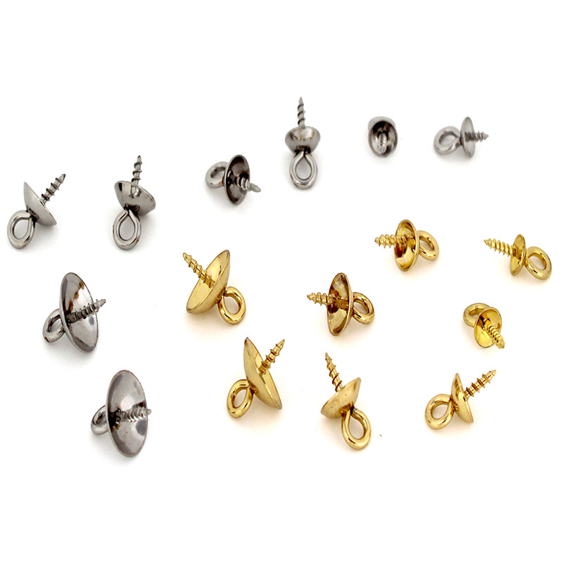 20個入り ステンレス製クラスプ フック スクリューアイピン - Jewelry Making Hobby のレビューと価格