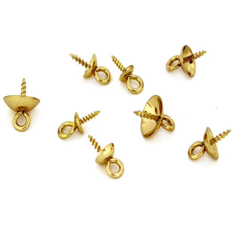 20個入り ステンレス製クラスプ フック スクリューアイピン - Jewelry Making Hobby のレビューと価格