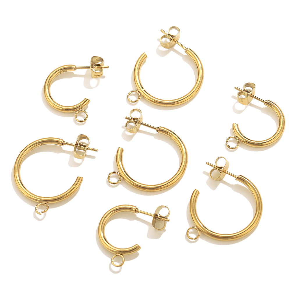 6 個ステンレス鋼 C 字型イヤリング作成用品 DIY ジュ - Jewelry Making Tools And Supplies のレビューと価格