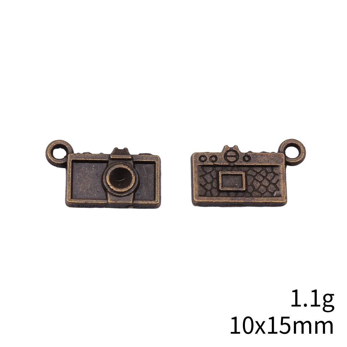 20個 10x15mm(0.39x0.59インチ) 2色 ア - Jewelry Making Videos のレビューと価格