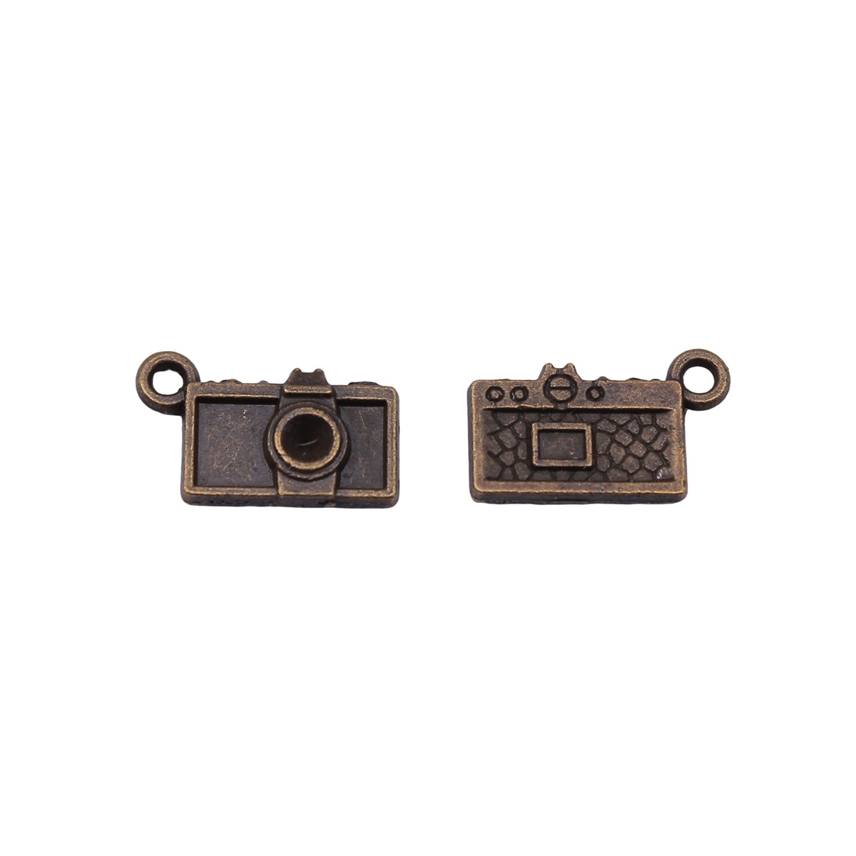 20個 10x15mm(0.39x0.59インチ) 2色 ア - Jewelry Making Videos のレビューと価格
