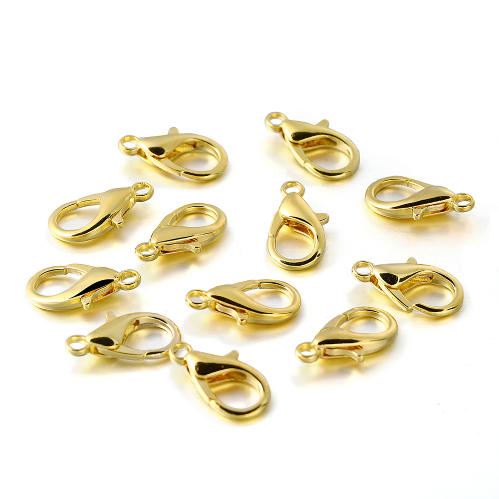 10 ピース/ロット複数のサイズのロブスタークラスプネックレ - Jewelry Making Supplies Wholesale のレビューと価格