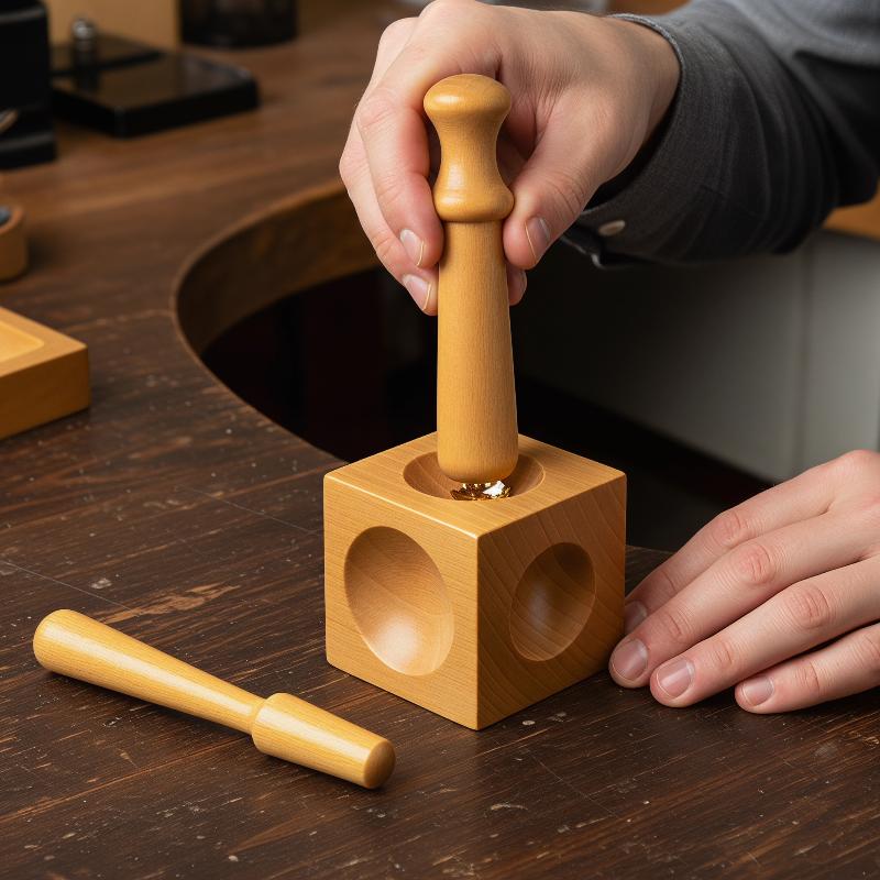 ジュエリー製作アクセサリー スクエアダッピングベンチブロック - Jewelry Making Process のレビューと価格