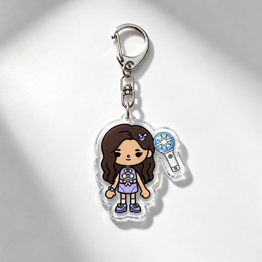 K-POP カットアイキーホルダー アクセサリー バッグチャ - Jewelry Making Hobby のレビューと価格