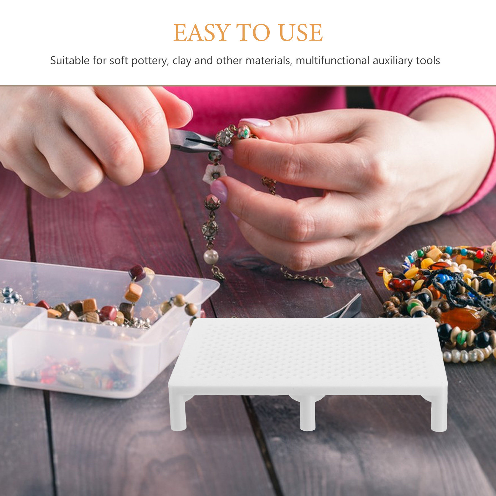 ポリマークレイ用イヤリング乾燥スタンド、柔らかい粘土用スタッ - Jewelry Making Guide のレビューと価格
