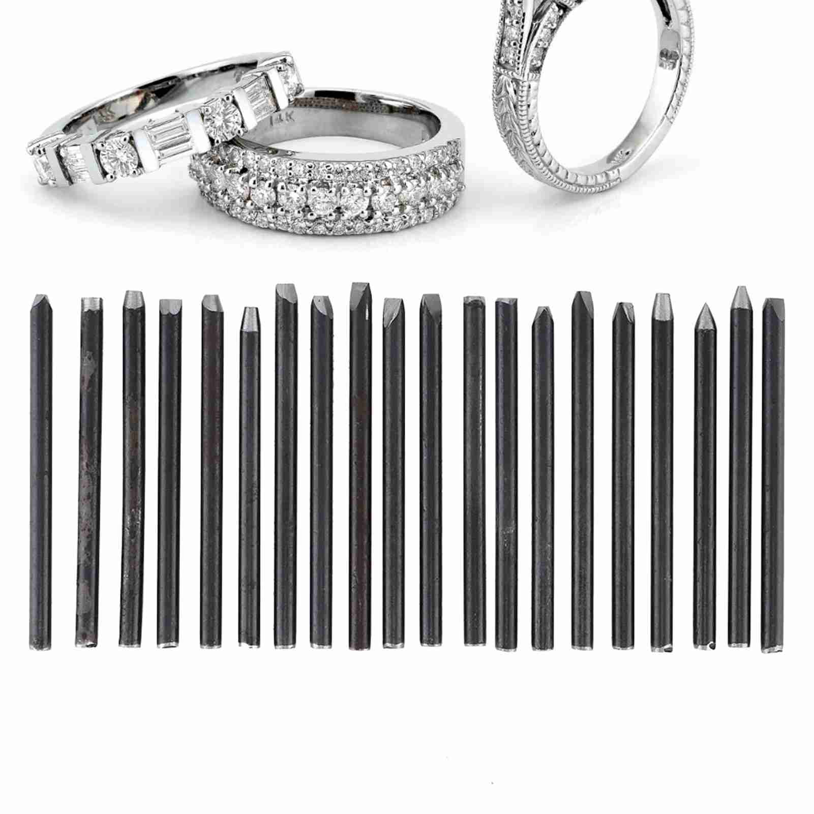 16個/20個組 アンビルチゼル機器キット ジュエリー加工用 - Jewelry Making Process のレビューと価格