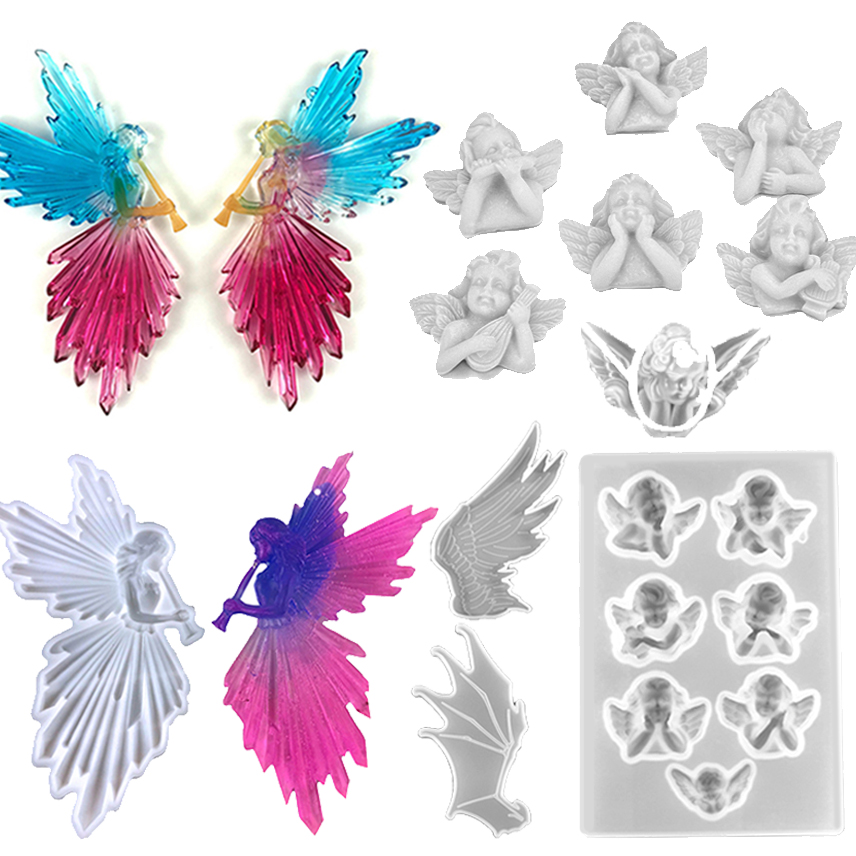 悪魔のような形をしたシリコン型,「エポキシ樹脂モールド,手作 - Jewelry Making Techniques のレビューと価格
