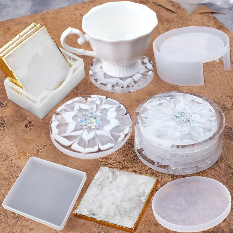 SNASAN コースターカップマットシリコンモールド樹脂収納 - Jewelry Making Techniques のレビューと価格