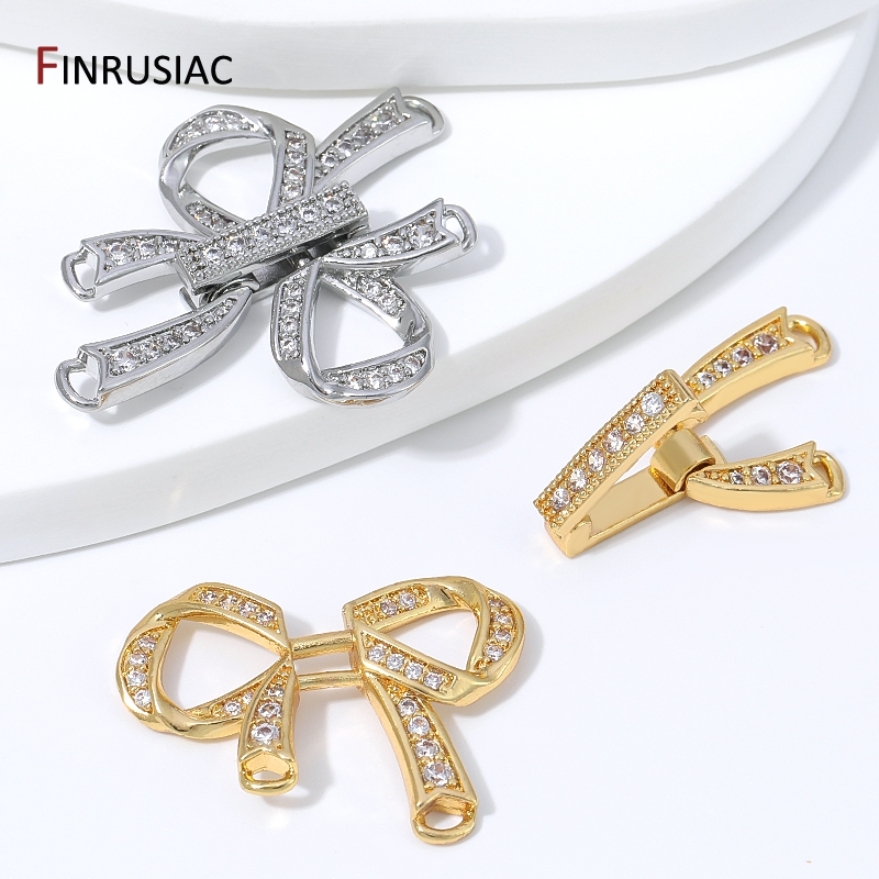 18K金メッキ真鍮製中空リボンボウコネクターカスプ、2穴ジル - Jewelry Making Hobby のレビューと価格
