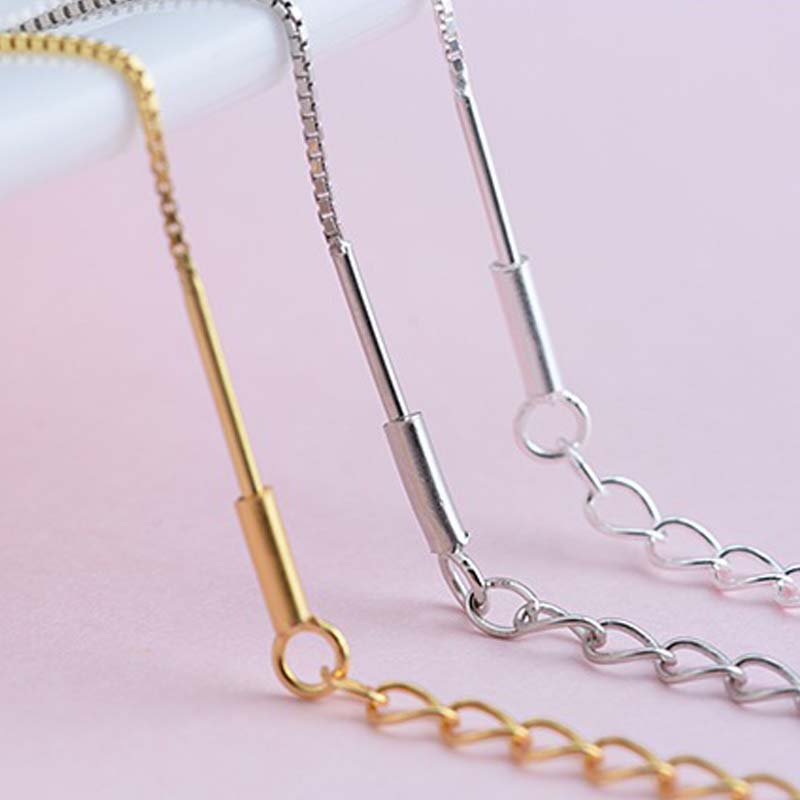 ジュエリー製造用の925スターリングシルバーネックレス,ボー - Jewelry Making Organizer Box のレビューと価格