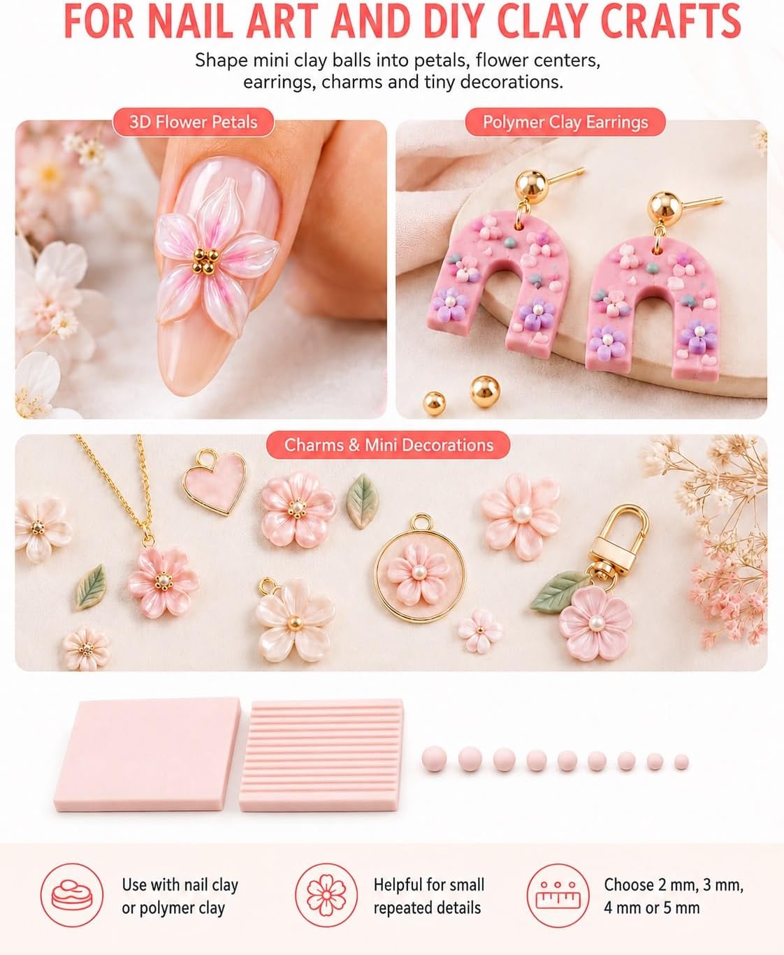 4個入り 3Dプリントクレイジェルボールメーカーツール、3D - Jewelry Making Tools And Supplies のレビューと価格