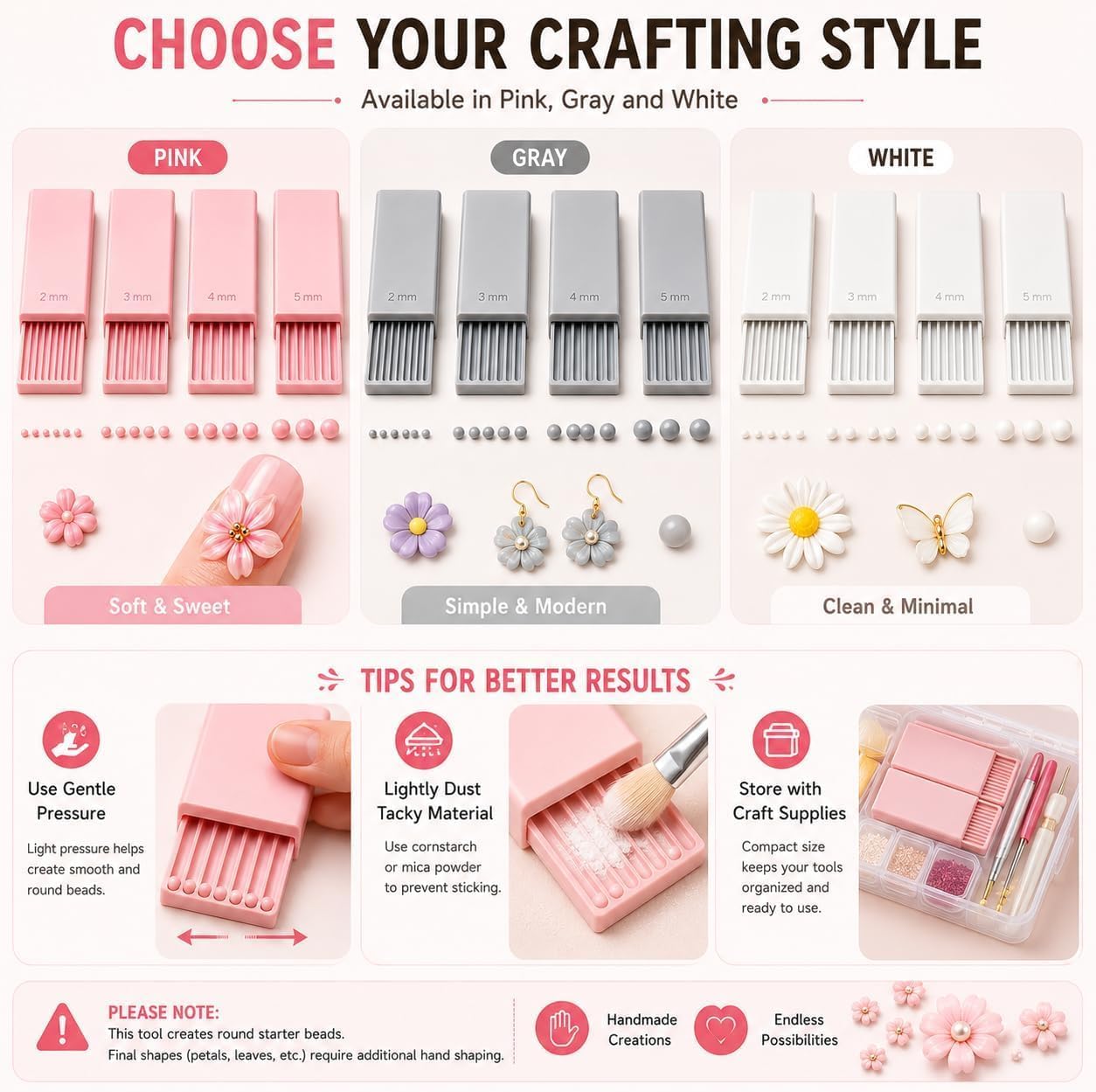 4個入り 3Dプリントクレイジェルボールメーカーツール、3D - Jewelry Making Tools And Supplies のレビューと価格