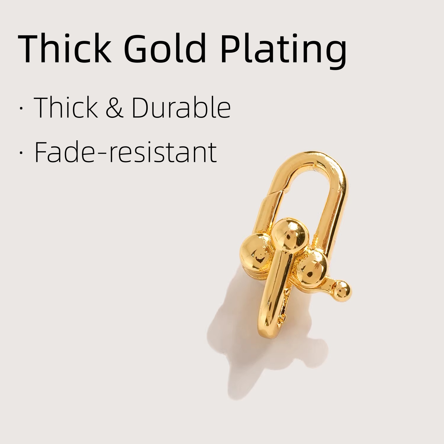 18K金メッキプレス留め金具、DIYパールブレスレット＆ネッ - Jewelry Making Tools And Supplies のレビューと価格