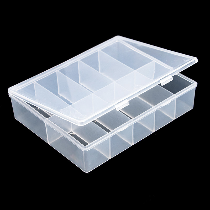 美しい宝石を収納するための透明なケース,10個のグリッド,ラ - Jewelry Making Organizer Box のレビューと価格
