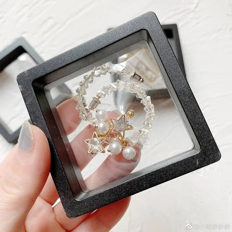 20 個クリアビュー 3D フローティングディスプレイケース - Jewelry Making Organizer Box のレビューと価格