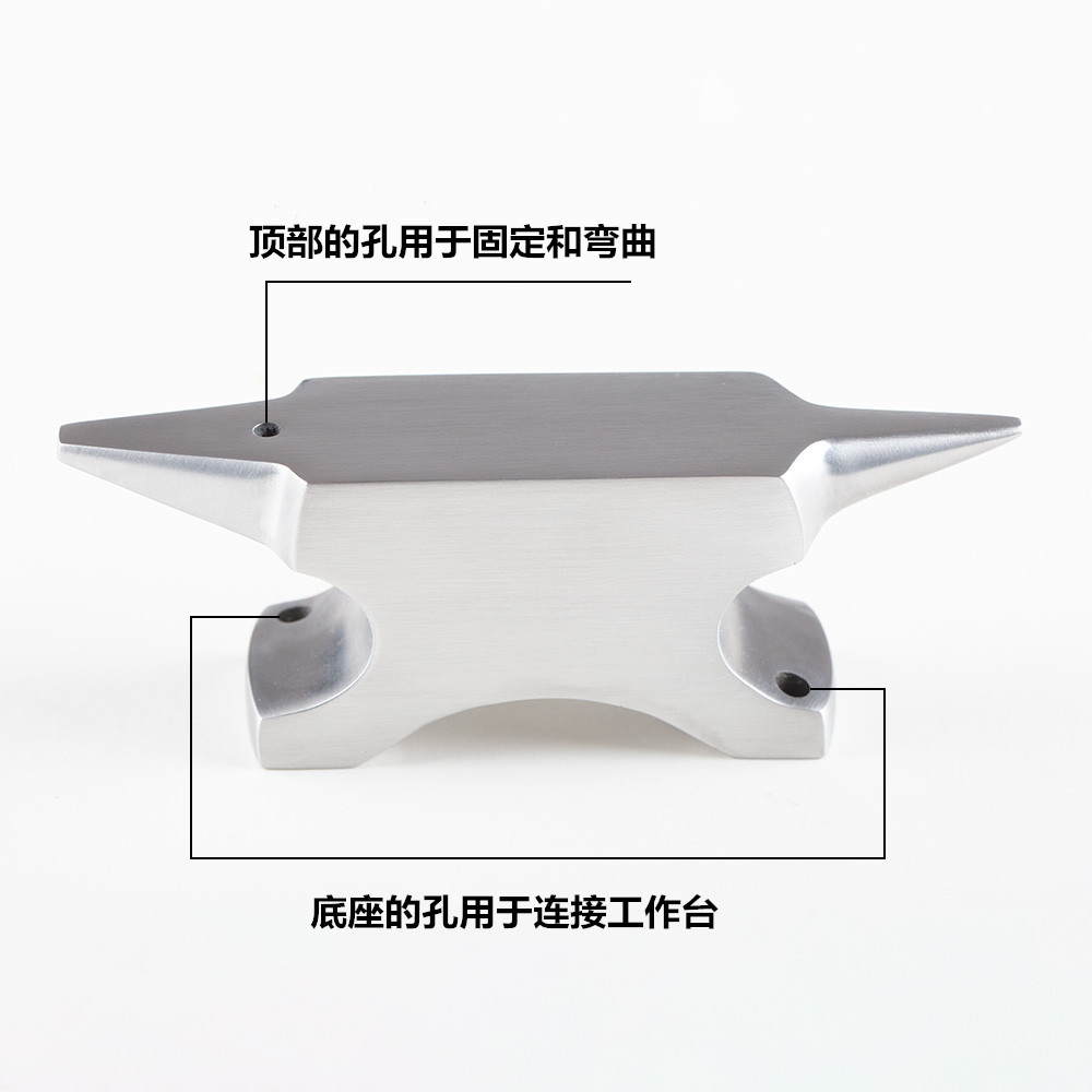 ジュエリー職人向けミニホーン型金床、スチール製ベンチブロック - Jewelry Making Anvil のレビューと価格