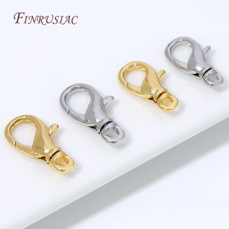 18K金メッキロブスタークラスプ、ネックレス、ブレスレット、 - Jewelry Making Hobby のレビューと価格