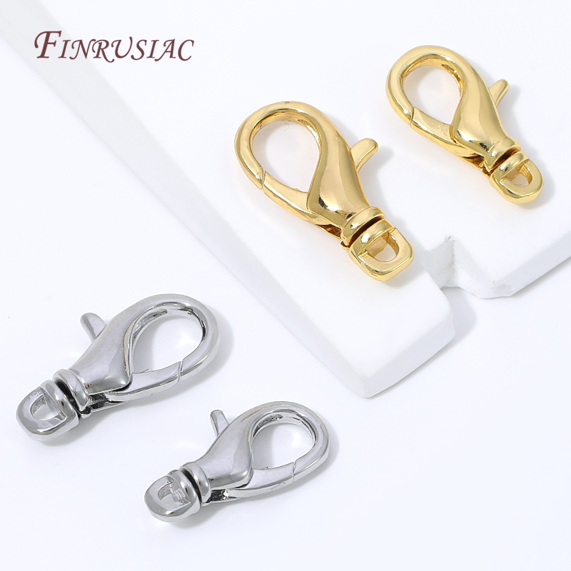 18K金メッキロブスタークラスプ、ネックレス、ブレスレット、 - Jewelry Making Hobby のレビューと価格